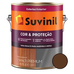 Suvinil Esmalte Brilho Cor e Proteção Tabaco 3,6L 