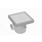 Ralo Oculto Quadrado 15x15 Branco - Astra