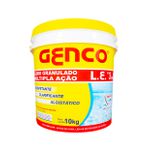 Balde Genco 3x1 Múltipla Ação - Cloro Granulado Clarificante 10kg