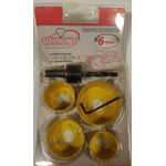 Kit Serra Copo 6 peças p/ Madeira 1.1/4