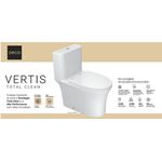 DEC KP.8720.17 KIT BACIA COM CAIXA VERTIS TOTAL CLEAN