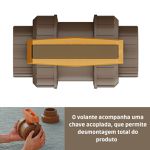 Registro Esfera vs Duas Porcas 75mm Tigre 