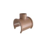EST TEE TAPA FURO 50X25MM MARROM