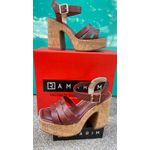 SANDÁLIA FEMININA SALTO BLOCO TOFFE RAMARIM 2535204-1 LANÇAMENTO