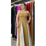VESTIDO BICOLOR TAILA LONGO LANÇAMENTO