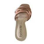 TAMANCO FEMININO BEIRA RIO OFF/ROSE CONFORTÁVEL - OFF/ROSE