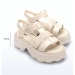SANDÁLIA MELISSA ELLA PLATFORM LEVE E MACIA ORIGINAL - BEGE