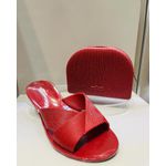 SANDÁLIA RASTEIRA MELISSA PERFECTION COM BOLSA ORIGINAL - VERMELHA