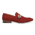 Loafer GG Fiv Nobuck Bordo