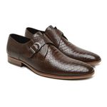 Monk Strap HB Croco Moss