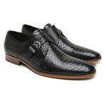 Monk Strap HB Croco Preto