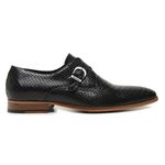 Monk Strap HB Croco Preto