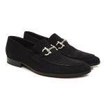 Loafer SF Vittorio Camurça Preto