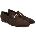 Loafer SF Vittorio Camurça Café