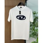 CAMISETA MC DIESEL LOGO CENTRO TEXTURADO