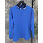 POLO ML HUGO BOSS COLARINHO ZÍPER