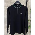 POLO ML HUGO BOSS COLARINHO PONTILHADO