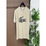 CAMISETA MC LACOSTE ESTAMPA CROCO CENTRAL 