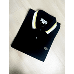 POLO MC LACOSTE GOLA BI COLOR