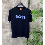 CAMISETA MC HUGO BOSS LETRAS COLORIDAS 