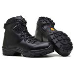 Bota Tática Militar Hidrofugada Everest Preta - Kallucci