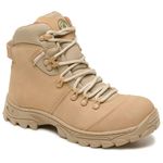 Bota Adventure Anti Perfuro Cano Alto Everest K3 Deserto- Kallucci