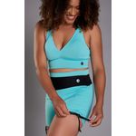 Conjunto Top e Shorts Vibration Azul bebê