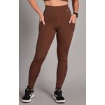 Legging Confort Classic Marrom 