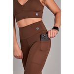 Legging Confort Classic Marrom 