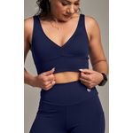 Top Confort Classic Azul Marinho