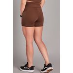 Shorts Confort Classic Marrom 