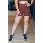 Shorts Confort Classic Marrom 