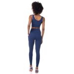 Conjunto Top e Legging Confort Classic Azul Marinho