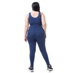 Conjunto Top e Legging Confort Classic Azul Marinho