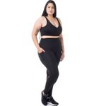 Conjunto Top e Legging Confort Classic Preto