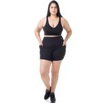 Conjunto Top e Shorts Confort Classic Preto