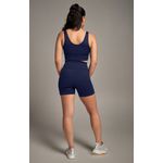 Conjunto Top e Shorts Confort Classic Azul Marinho