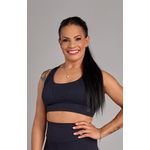 Conjunto Top e Shorts Bionic Preto 