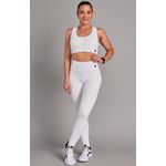 Conjunto Top e Legging Bionic Branco 