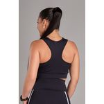 Top Fitness Level Up Preto e branco