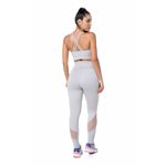 Conjunto Top e Legging Leopardo Cinza
