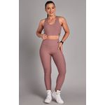 Calça Legging Canelada Wish Mousse