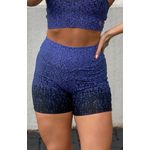 Shorts Academia Degrade Blue 