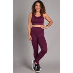Conjunto Top e Legging Fusion Açaí