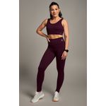 Conjunto Top e Legging Fusion Açaí