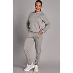 Conjunto Moletinho Glow cinza