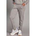 Calça Jogger Moletinho Glow cinza
