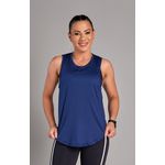 Regata Fitness Alongada Azul Marinho 