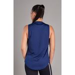 Regata Fitness Alongada Azul Marinho 