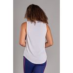 Regata Fitness Alongada Branco 